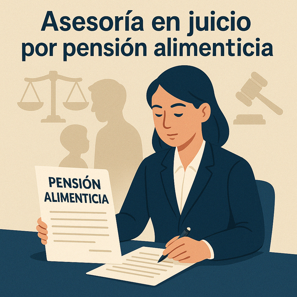 Asesoría en juicio por pensión alimenticia