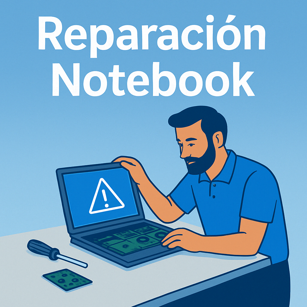 Reparación de notebook con falla de sistema